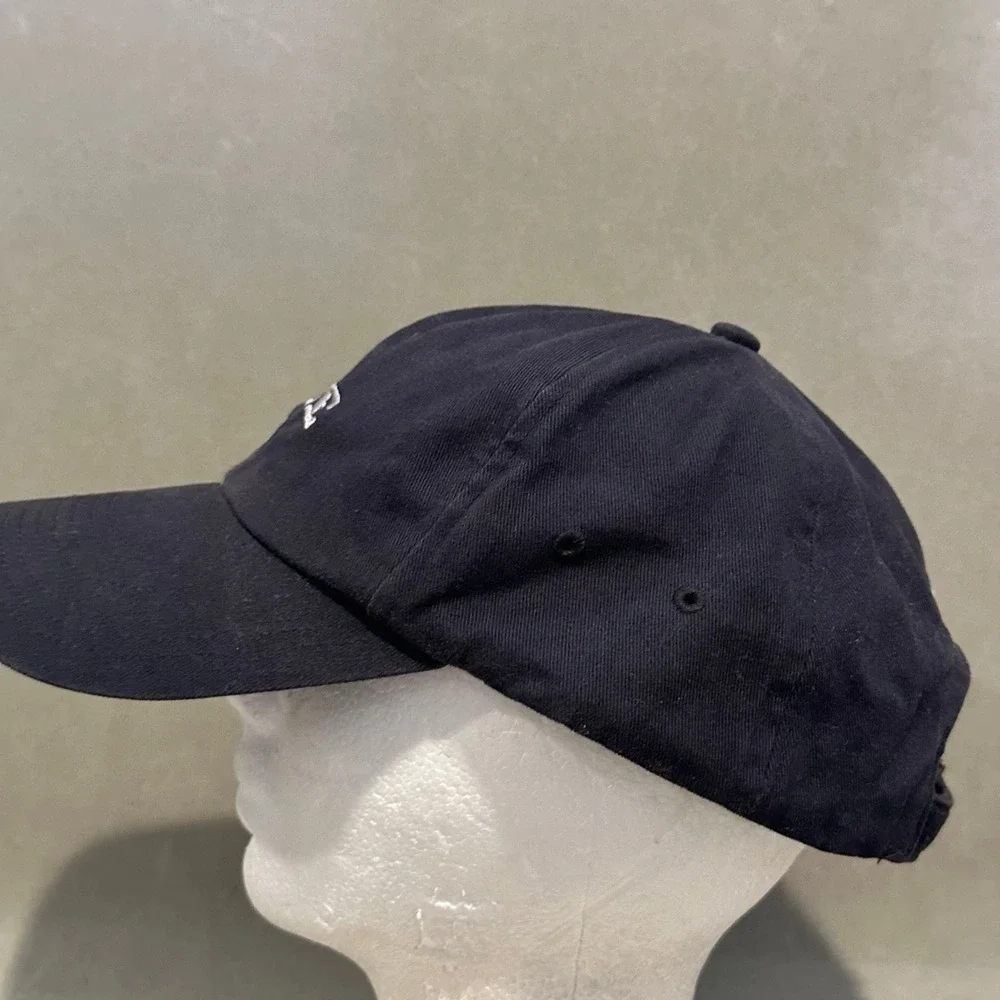 Nike Heritage Dad Hat Black Adjustable Baseball Cap Embroidered Logo Swoosh
